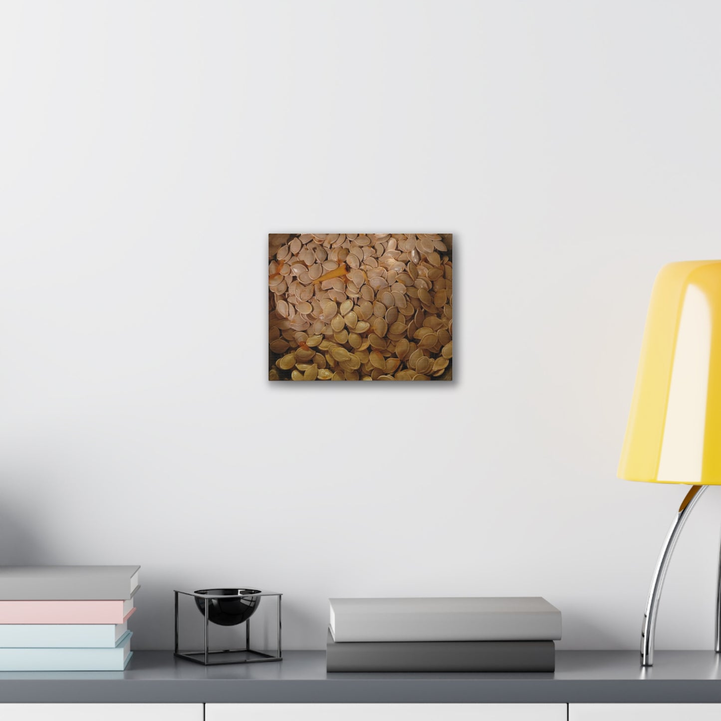 Pumpkin Seeds - Canvas Stretched, 0.75"