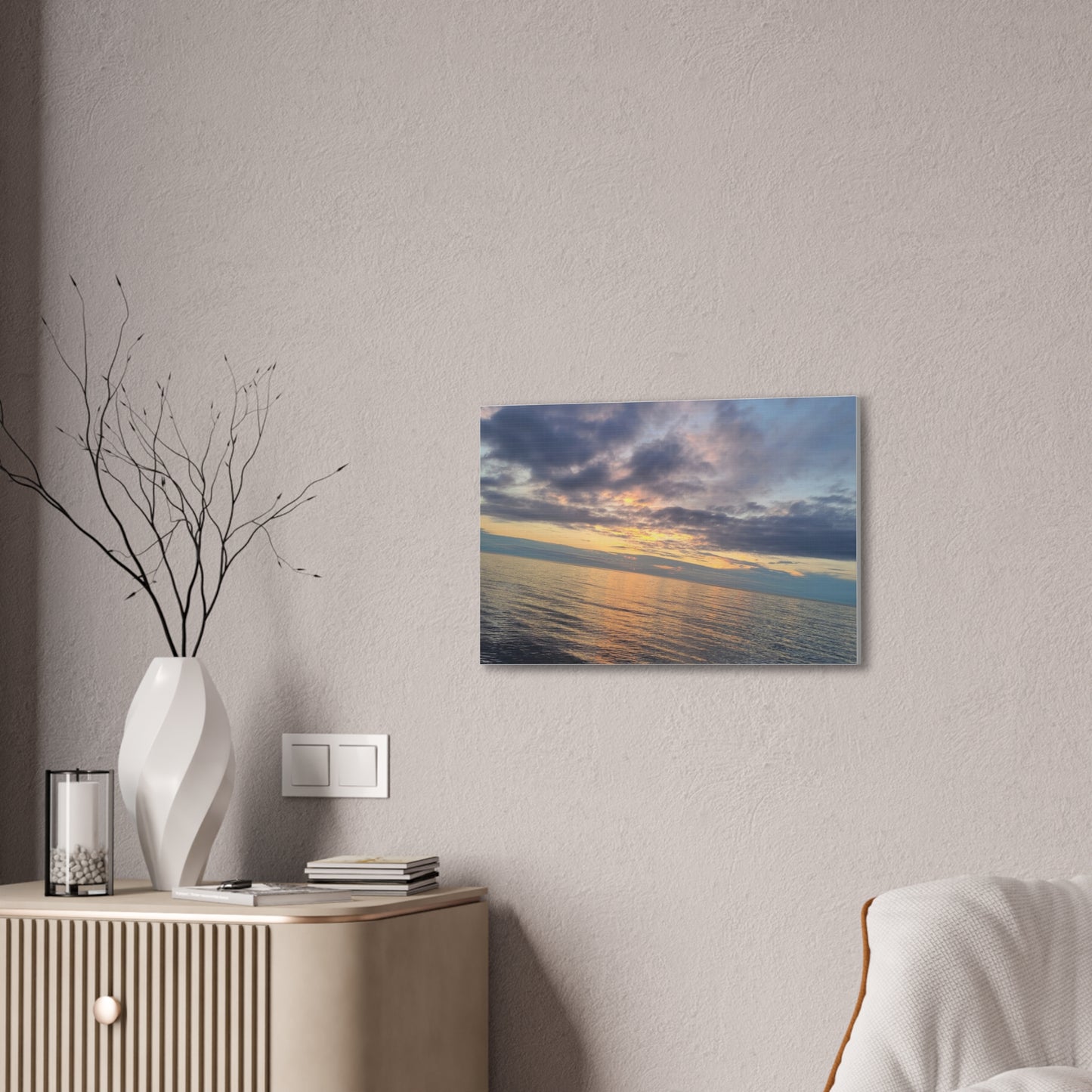 Lake Superior Canvas Stretched