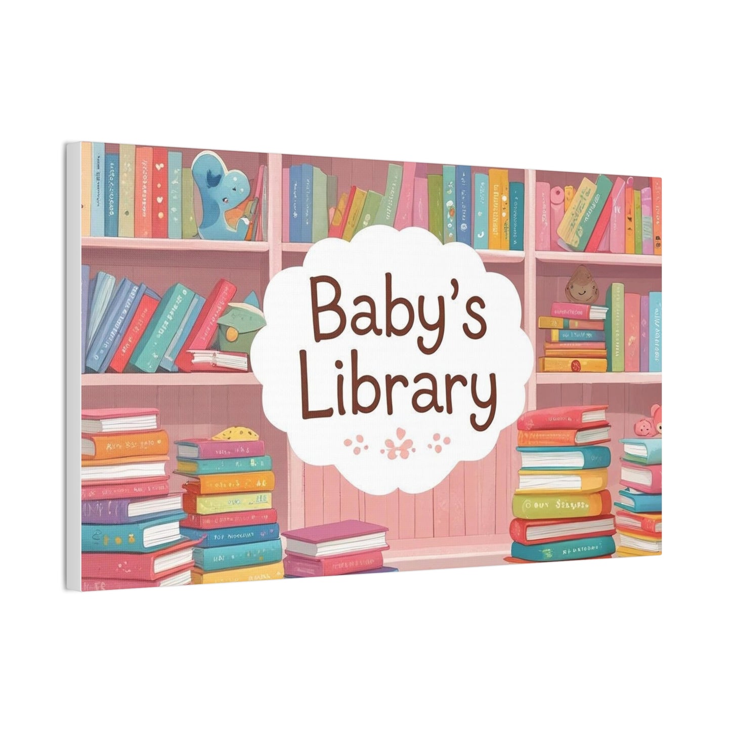 Baby's Library Wall Art
