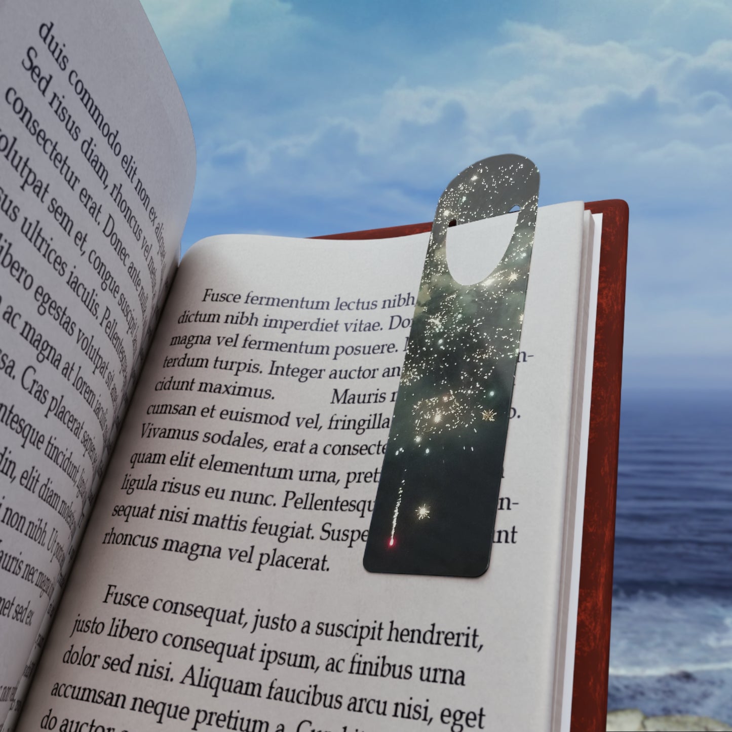 Bookmark with Fireworks