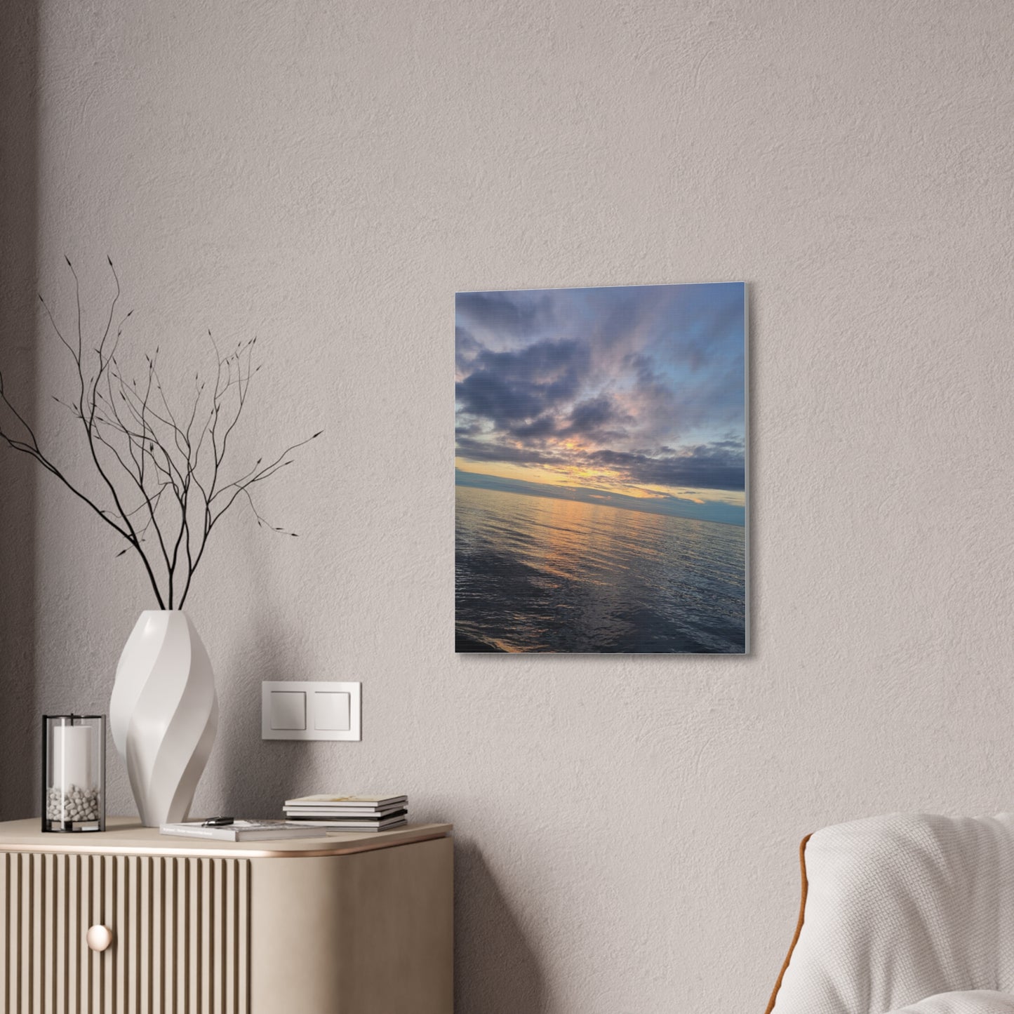 Lake Superior Canvas Stretched
