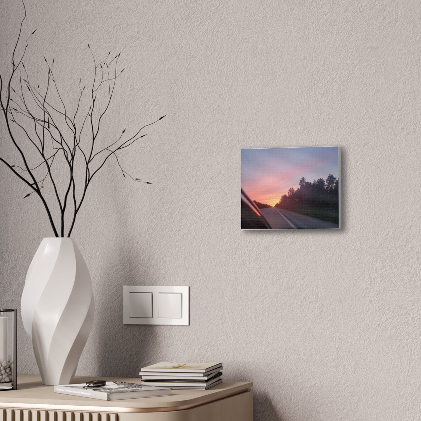 Road Trip Canvas Stretched