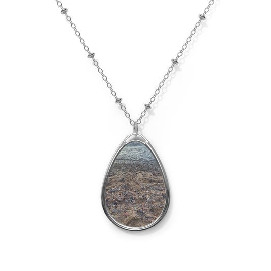 Natural Elegance Oval Necklace