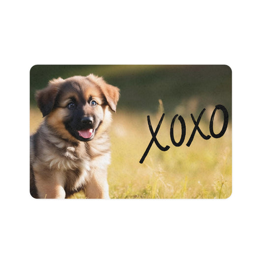 Pet Food Mat German Shepherd