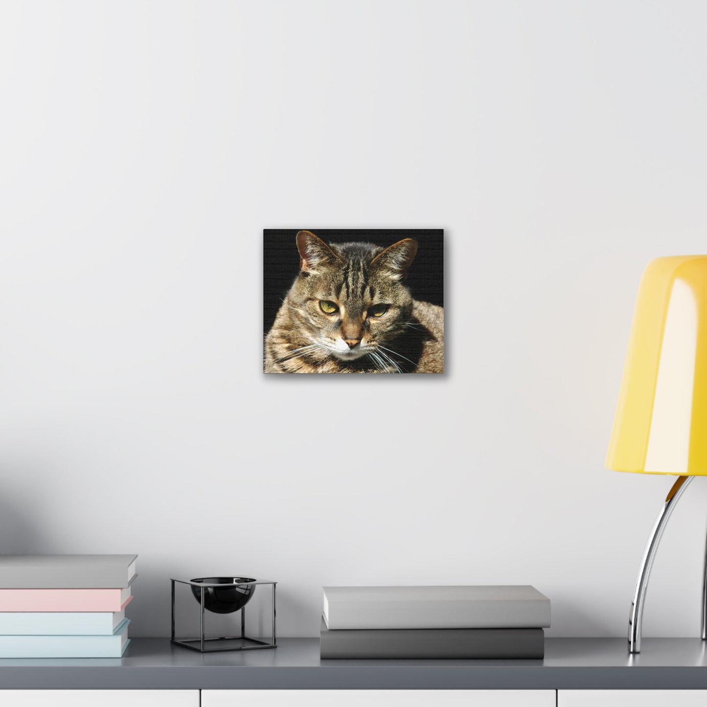 Tiger Cat #2 - Canvas Stretched, 0.75"