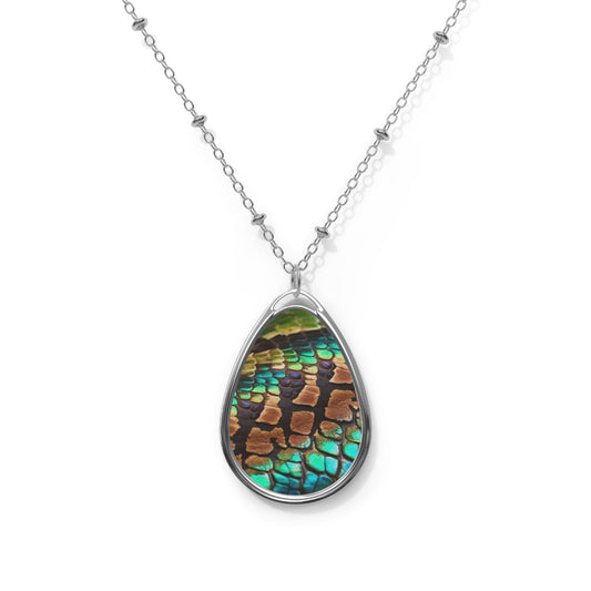 Inspired Oval Necklace