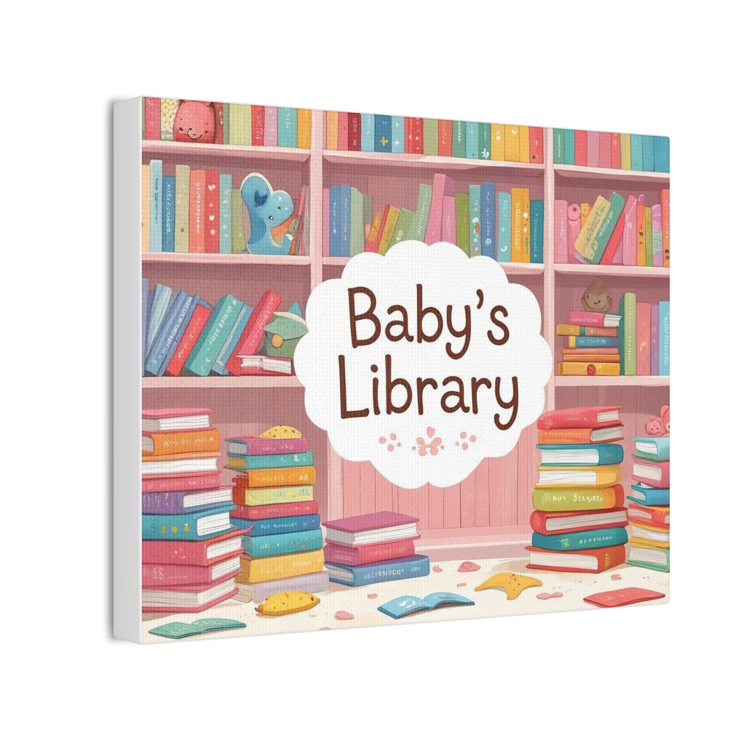 Baby's Library Wall Art