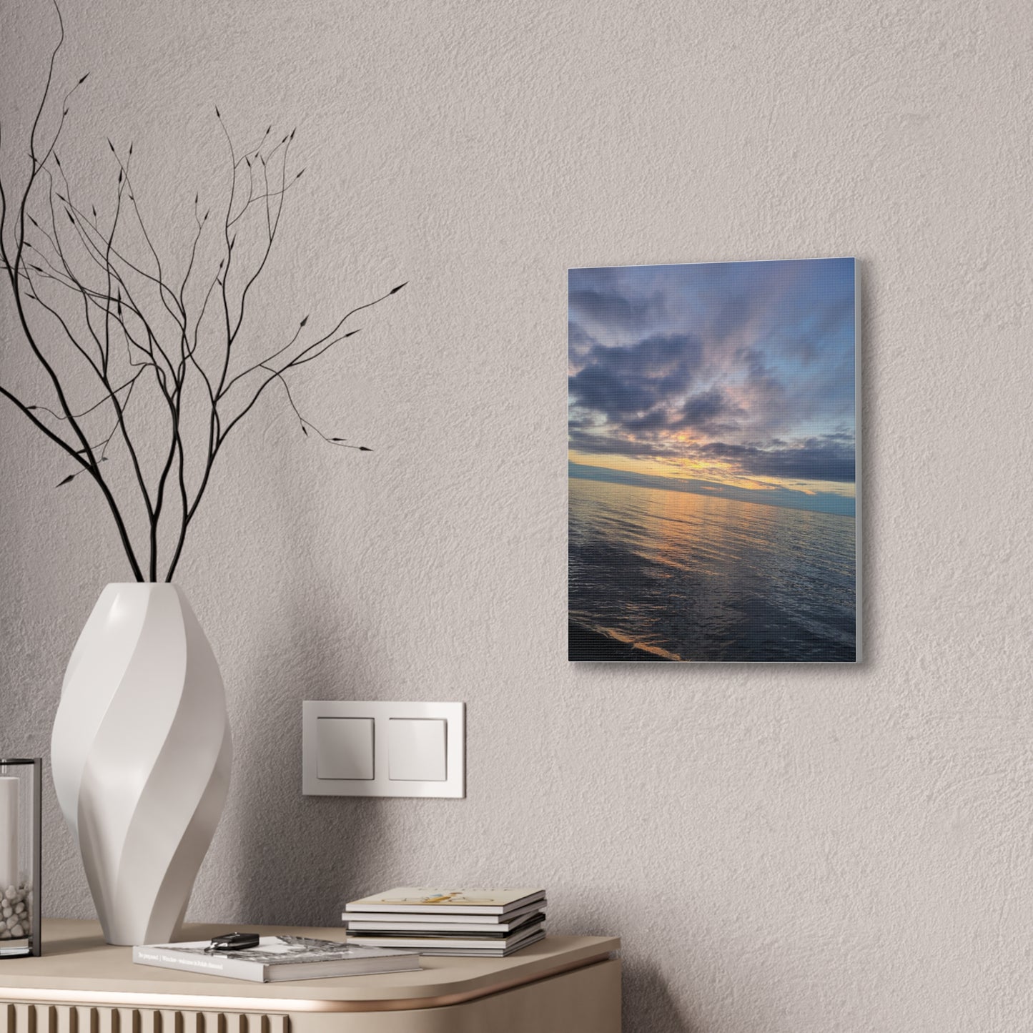 Lake Superior Canvas Stretched