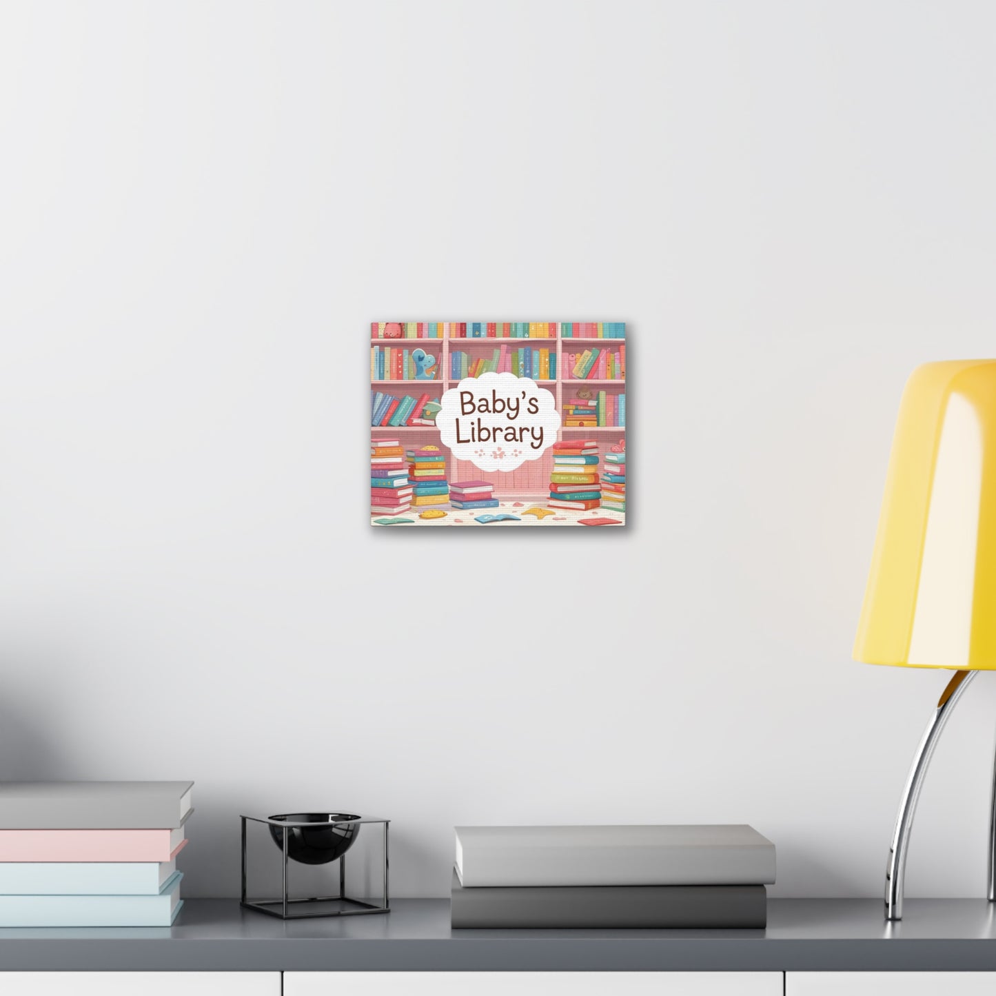 Baby's Library Wall Art