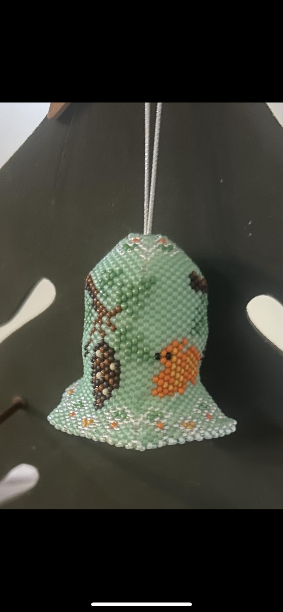 Squirrel Bell Ornament