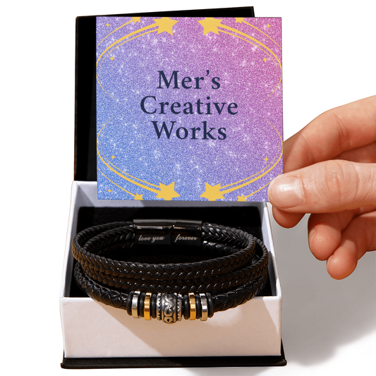 Men's "Love You Forever" Bracelet