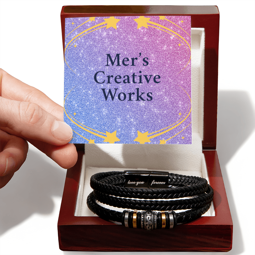 Men's "Love You Forever" Bracelet